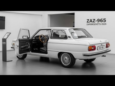 Видео: Возрождение легенды! Новый ZAZ 965 2026 — Электрическое чудо из прошлого! 🚗⚡
