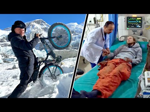 Видео: ✅Накрыла Горная Болезнь 😱 Эверест на Электро-Велосипедах ⚡️НЕРВЫ СРЫВАЕТ⚡️ ДЕШОВКА СЛОМАЛАСЬ⚡️ПСИХАН