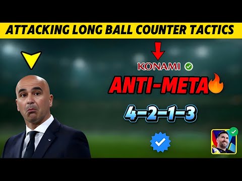 Видео: Непревзойденная тактика длинных контратак 4-2-1-3 в мобильной версии eFootball 2025 — АТАКУЙТЕ ка...