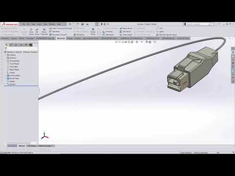 Видео: SOLIDWORKS Routing — добавление меток или тегов