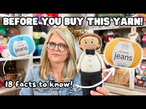 Видео: 18 ФАКТОВ, КОТОРЫЕ НУЖНО ЗНАТЬ О YARNART JEANS для вязания крючком АМИГУРУМИ | УЗНАЙТЕ, ПРЕЖДЕ ЧЕ...