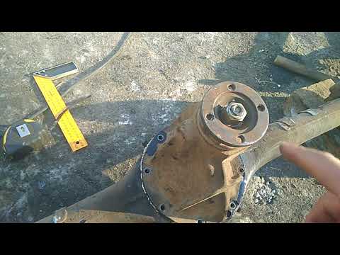 Видео: Резка моста ваз на колею 70 см