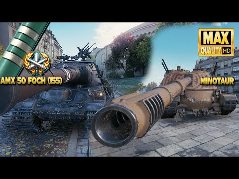 Видео: «Minotauro & AMX M4 мл. 54» с лучшими результатами в Париже - World of Tanks