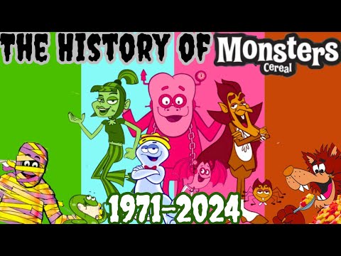 Видео: История и эволюция злаковых монстров, графа Чокулы, Франкен Берри, Бу Берри и других!