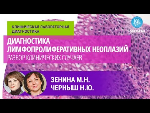 Видео: Черныш Н.Ю., Зенина М.Н.: Диагностика лимфопролиферативных неоплазий. Разбор клинических случаев