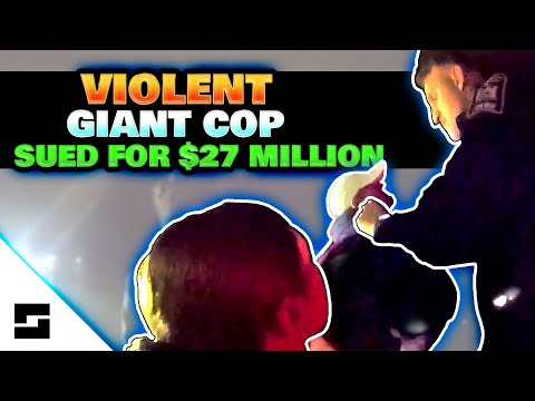 Видео: Иск на 27 миллионов долларов — полицейский ударил по голове человека в наручниках