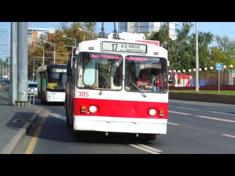 Видео: ЗиУ 682В-012 [В0А] номер 3115. 17 маршрут. 10 мкрн - Шоколадная фабрика. Самара