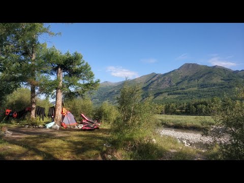 Видео: Пакрафтинг на Верхнем Иркуте. Большая вода. Часть 2. Нижний каньон.