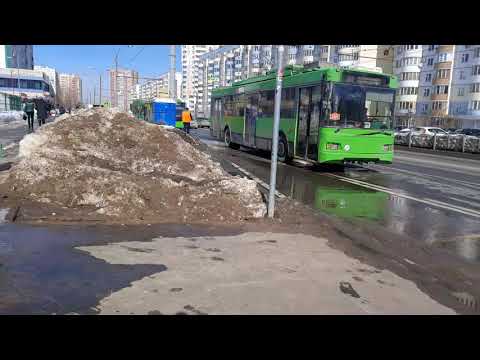 Видео: Казань. Маршрут троллейбуса №9, АкБуре - ул.Авангардная, троллейбус ТролЗаОптима 5275.03 №2343