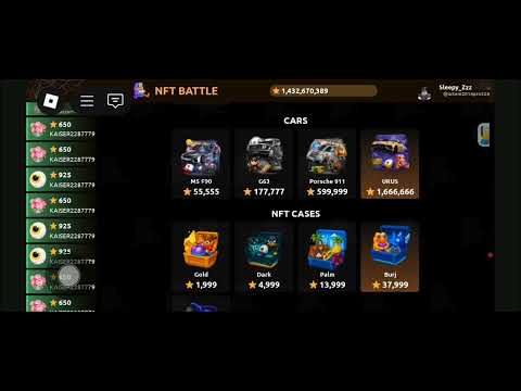 Видео: Открыл каждый бокс в игре NFT Battle!Roblox NFT Battle