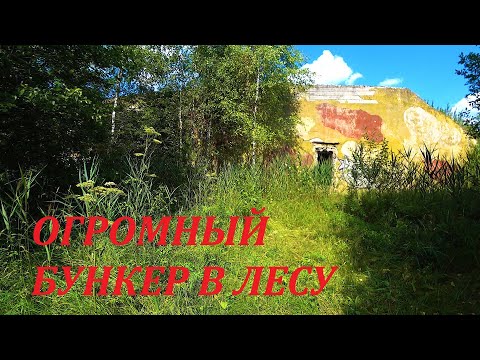 Видео: ОГРОМНЫЙ БУНКЕР В ЛЕСУ.
