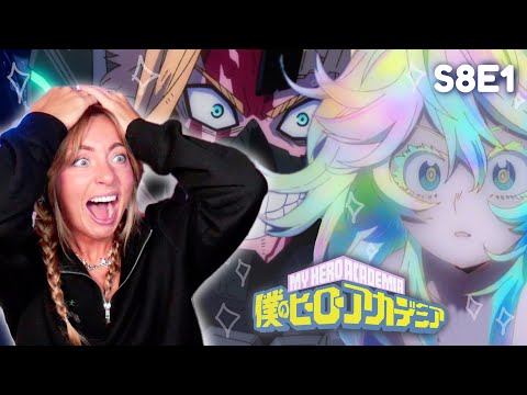 Видео: Я не могу поверить, кто спас Всемогущего... - Реакция на 1 серию 8 сезона «Моей геройской академии»