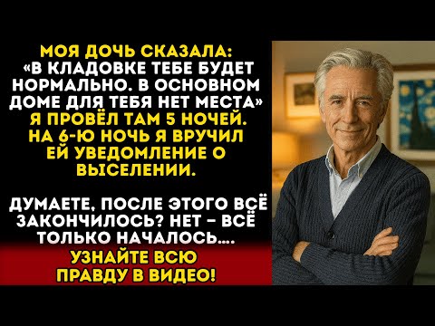Видео: Моя дочь поселила меня в кладовке — и вы не поверите, что произошло дальше, когда я…