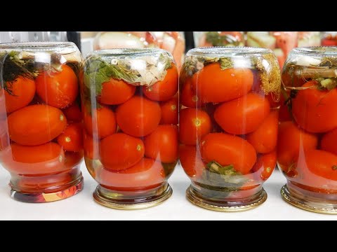 Видео: Самые ВКУСНЫЕ МАРИНОВАННЫЕ ПОМИДОРЫ на зиму, цыганка готовит.