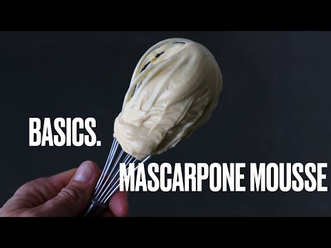 Видео: Нежный, пикантный и идеальный для тирамису или изысканных закусок | Рецепт мусса из маскарпоне