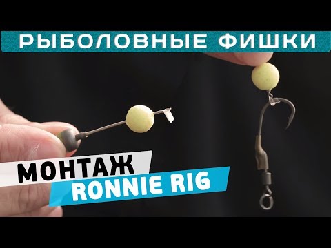 Видео: Особенности монтажа Ronnie Rig! Как правильно вязать монтаж!? Рыболовные фишки!