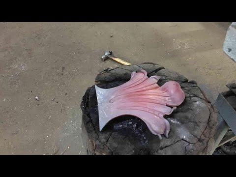 Видео: ковка аканта  Полный процесс изготовления