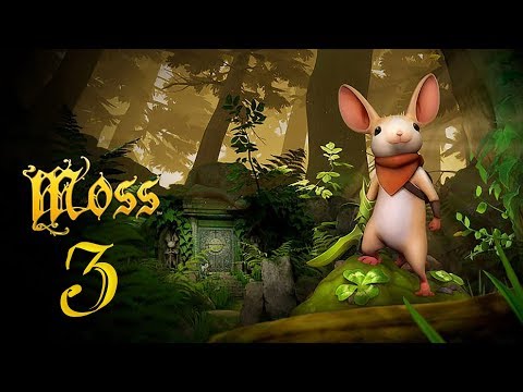 Видео: Прохождение Moss #3 (PS4 VR) - Стреляй!