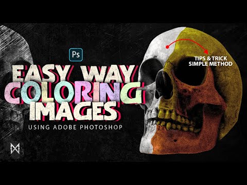 Видео: Простой способ раскрасить изображения (СОВЕТЫ И ТРЮКИ ADOBE PHOTOSHOP)