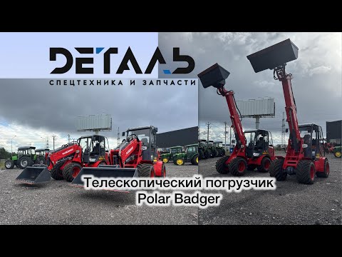 Видео: Обзор на Телескопический Мини погрузчик Polar Badger WL50Т #automobile #спецтехника #сельхозтехника