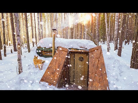 Видео: БОЛЬШЕ МЕСЯЦА НЕ БЫЛ В ЗЕМЛЯНКЕ. ПРИШЕЛ ПОРАБОТАТЬ И ОТДОХНУТЬ.