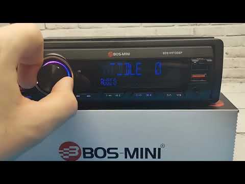 Видео: Процессорная магнитола Boss-Mini 973