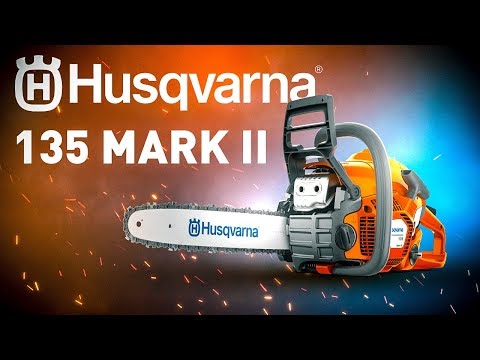 Видео: Бензопила HUSQVARNA 135 MARK II ОБЗОР