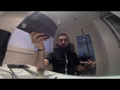 Видео: Обрезка карбоновых стрел подручным инструментом