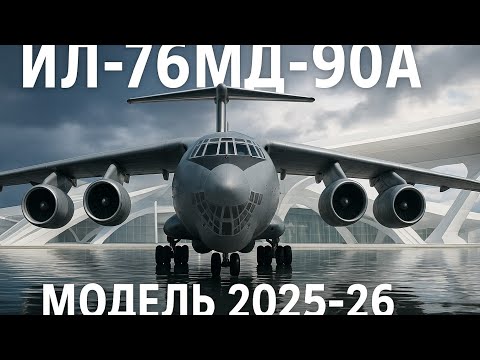 Видео: "Ил-76МД-90А — Самый Мощный Русский Транспортник Будущего!"