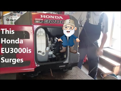 Видео: Генератор Honda EU3000is