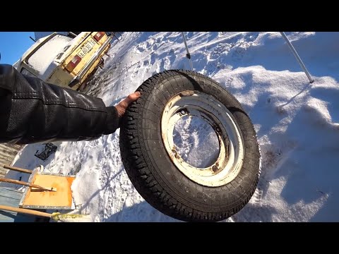 Видео: Поставил Зимние шины на ЗАЗ/  Проблемы с тормозами  Запуск в мороз  .влог
