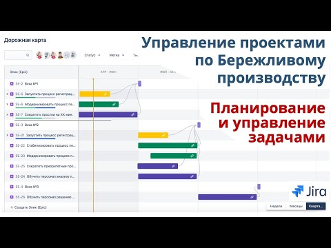Видео: Управления задачами по SCRUM в программе JIRA. Управление проектами по Бережливому производству