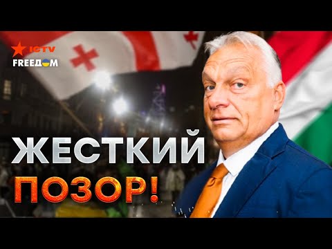 Видео: ГОТОВИТ ФАЛЬСИФИКАЦИИ 🛑 ОРБАН в ТБИЛИСИ: венгерский ПРЕМЬЕР повторит СЦЕНАРИЙ ГРУЗИИ?