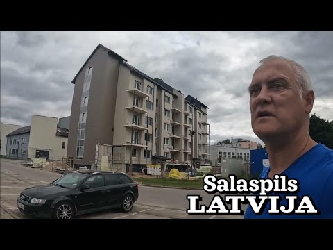 Видео: Саласпилс, Латвия. Гуляем по новым районам / Город моего детства / Июнь 2024
