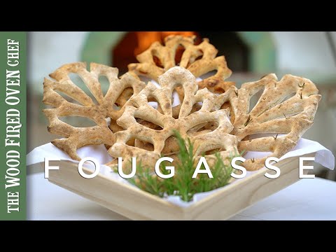 Видео: Хлеб фугас, испеченный в дровяной печи