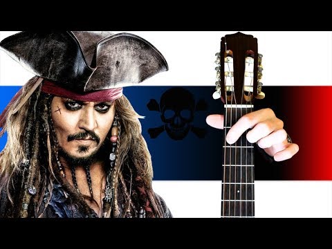 Видео: Пираты Карибского Моря на Гитаре + РАЗБОР