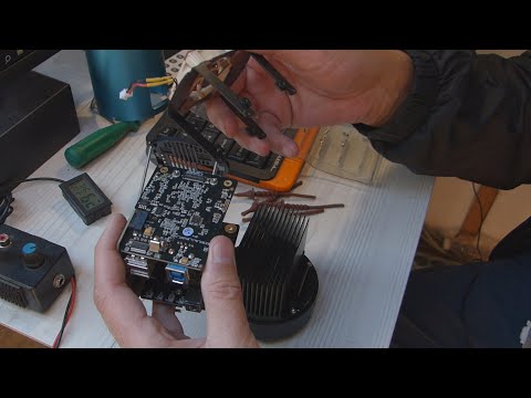 Видео: Ревизия астрокамеры Touptek IMX 571 после трех лет эксплуатации/Замена крепления вентилятора.