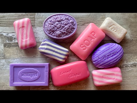 Видео: ASMR Soap cutting | Soap Carving|Резка мыла  | ASMR
