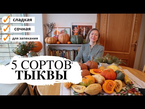 Видео: Выбираю самый вкусный сорт тыквы / 5 сортов тыквы