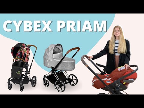 Видео: Подробный обзор немецкой коляски Cybex Priam III Lux вместе с автокреслом