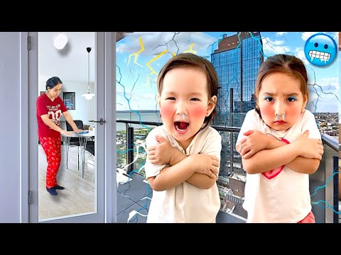 Видео: БАЛКОНДА ҚАМАЛЫП ҚАЛДЫҚ😱🤯| ҚАТТЫ ЖАУРАДЫҚ🥶😩😭| МАМА АААШШ ЕСІКТІ🥹😢