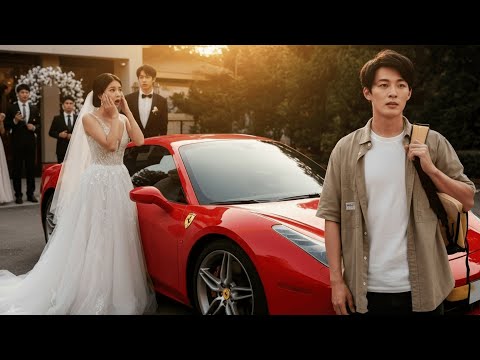 Видео: Парень-курьер после разрыва приезжает на свадьбу бывшей на Ferrari!