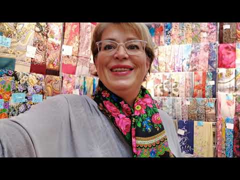 Видео: Сравниваем и показываем 🤗Павловопосадские платки в Минске