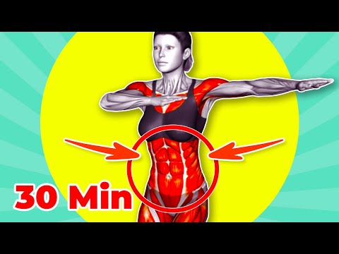 Видео: ➜ 100% Гарантированный ПЛОСКИЙ ЖИВОТ за 1 неделю ➜ Утренняя стоячая рутина!