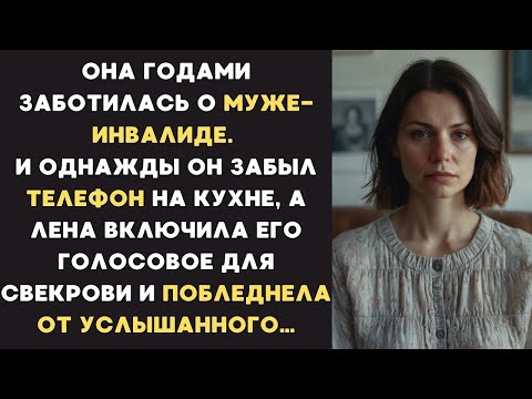 Видео: Лена мыла посуду и капли попали на телефон мужа. Она стала вытирать его и вдруг включилось голосовое