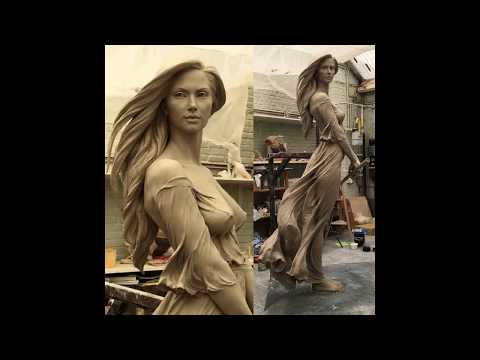 Видео: Китаянка  Luo Li Rong создаёт реалистичные скульптуры