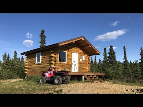 Видео: (№ 2) Аляска. Хижина озера  Угольная Шахта № 5.  Coal mine #5. Cabin.