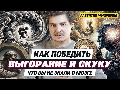 Видео: Почему вам скучно? Выгорание, энергия. Развитие мышления. Важно знать!