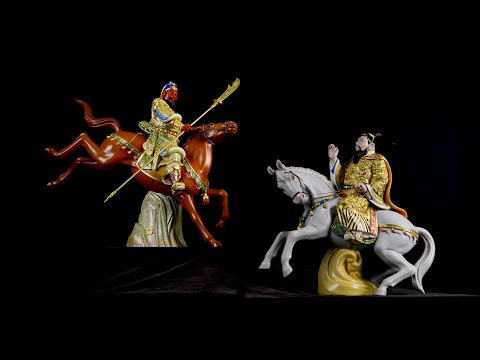 Видео: «Мудрость мастерства» 02 Сямэньская техника рельефных орнаментов из лаковой нити