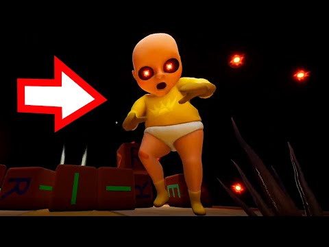 Видео: МЕНЯ ПУГАЕТ ЛЫСЫЙ МОНСТР ?! ИГРА The Baby in Yellow